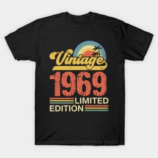 Retro vintage 1969 limited edition T-Shirt